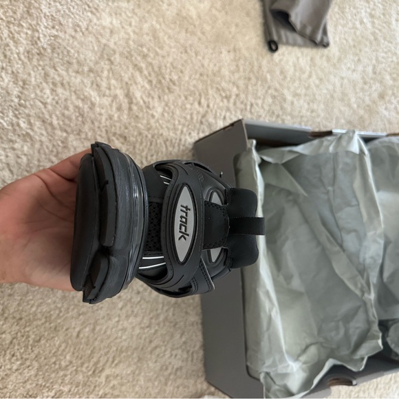 Balenciaga Black Track Sneakers - Picture 1 of 7